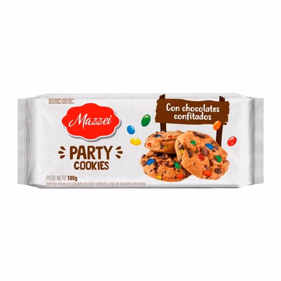 Biscoito Mazzei Party Cookies 100G