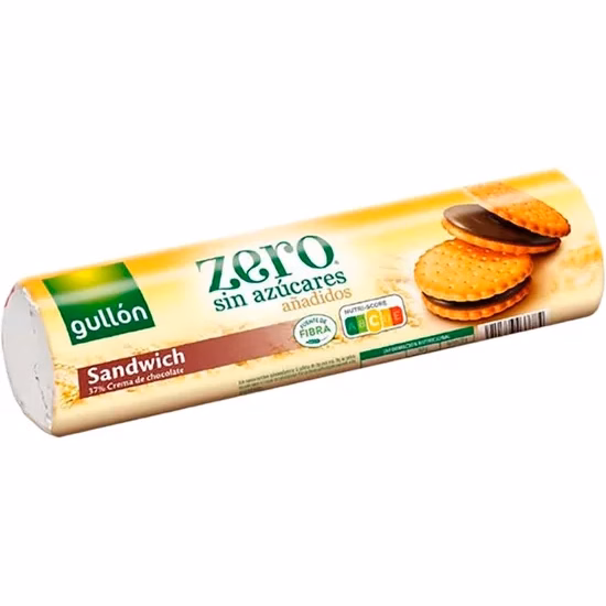 Bolacha Gullón Sandwich Sem Açúcar 250G