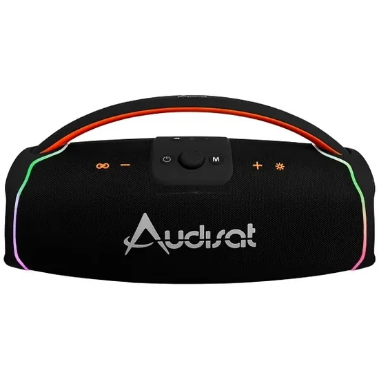 Caixa de Som Audisat X300 Boombox SD / USB / Bluetooth