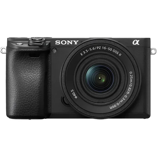 Câmera Digital Sony Aplha A6400 24.2MP 3.0" Lente E PZ 16-50MM OSS II