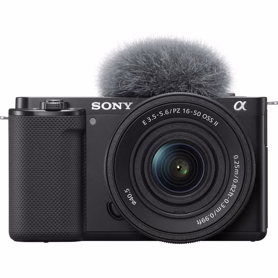 Câmera Digital Sony ZV-E10K 24.2MP 3.0" Lente E PZ 16-50MM OSS II