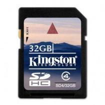 Cartão de Memória Kingston SDHC 32GB Classe 4