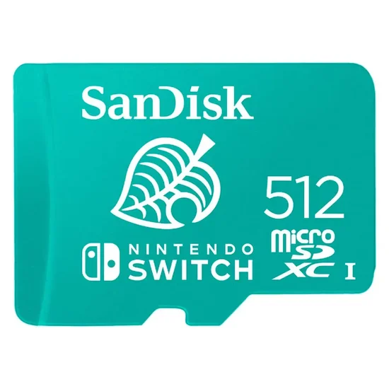 Cartão de Memória Sandisk Micro SDXC 512GB para Nintendo Switch foto 1