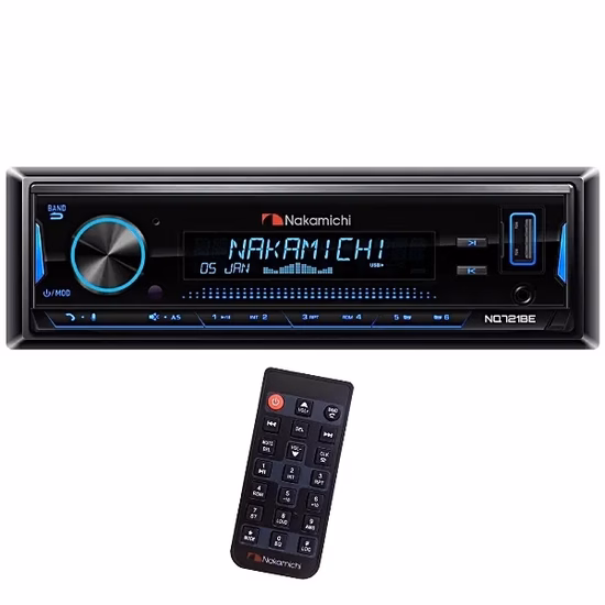 CD Player Automotivo Nakamichi NQE721B USB / Bluetooth