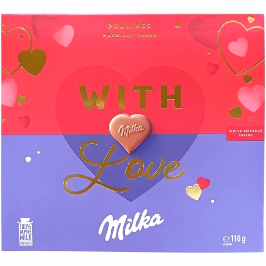 Chocolate Milka Pralines With Love 110G