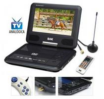 DVD Player Portátil Bak 7335 7.0" foto 1