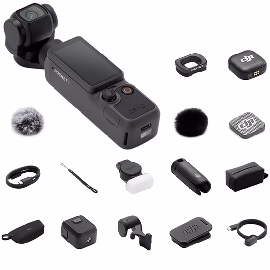 Estabilizador DJI Osmo Pocket 4 Creator Combo foto 4