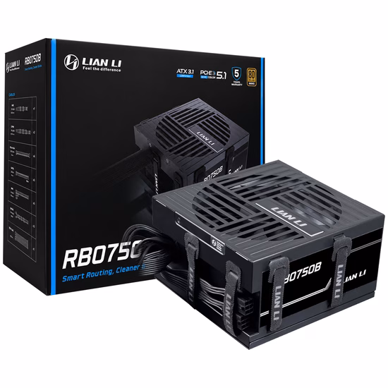 Fonte Lian Li ATX RB0750B 80 Plus Bronze 750W