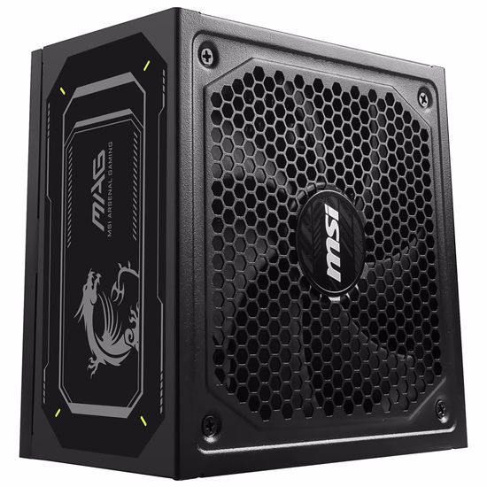 Fonte MSI ATX Mag A1000GLS 80 Plus Gold 1000W foto 1