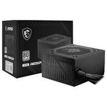 Fonte MSI ATX Mag A600DN 80 Plus 600W