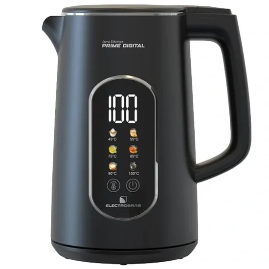 Jarra Elétrica ElectroBras Prime Digital EBJE-10 1.7 Litros 220V