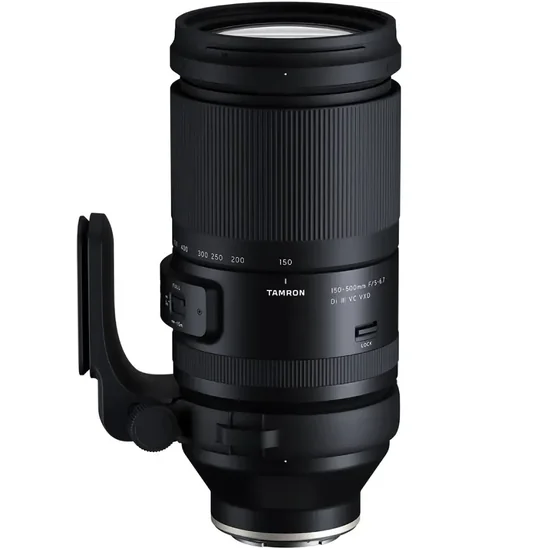 Lente Tamron 150-500mm f/5-6.7 Di III VC VXD para Sony