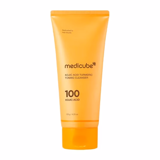 Limpador Facial Medicube Kojic Acid Turmeric Toning Cleanser 120G