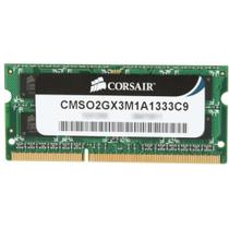 Memória Corsair DDR3 2GB 1333MHz Notebook