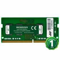 Memória Macrovip DDR4 4GB 2666MHz Notebook MV26S19/4