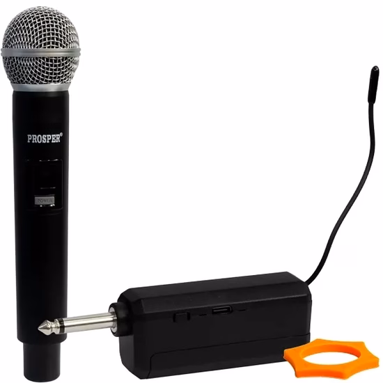 Microfone Prosper P-6191 Sem Fio