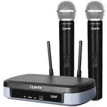Microfone Quanta QTMWU104 Sem Fio