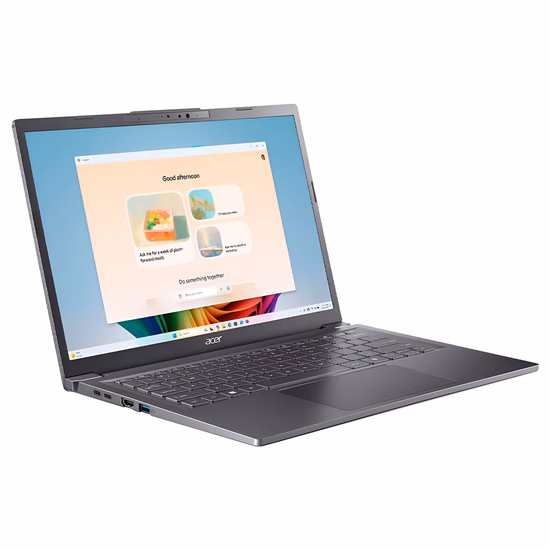 Notebook Acer Aspire 14 AI A14-52M-51S1 Intel Core Ultra 5 2.1GHz / Memória 16GB / SSD 512GB / 14" / Windows 11 foto 1