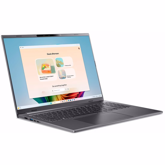 Notebook Acer Aspire 16 AI A16-61MT-R6PG AMD Ryzen AI 9 2.0GHz / Memória 32GB / SSD 1TB / 16" / Windows 11 foto 1