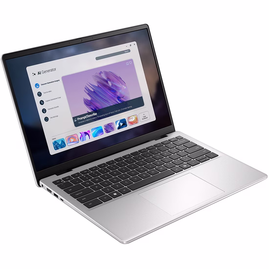 Notebook Dell 14 LDC14255-A179SLV AMD Ryzen AI 5 3.4GHz / Memória 16GB / SSD 512GB / 14" / Windows 11 foto 1