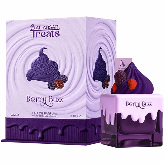 Perfume Al Absar Treats Berry Buzz Eau de Parfum Feminino 100ML