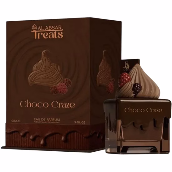 Perfume Al Absar Treats Choco Craze Eau de Parfum Feminino 100ML