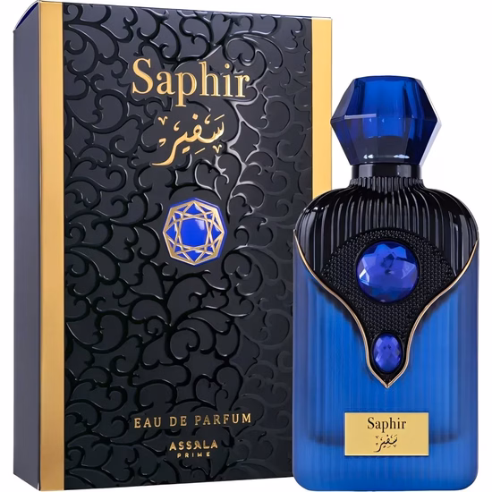 Perfume Assala Prime Saphir Eau de Parfum Masculino 100ML