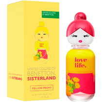 Perfume Benetton Sisterland Yellow Peony Eau de Toilette Femenino 80ML
