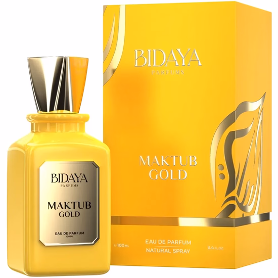 Perfume Bidaya Maktub Gold Eau de Parfum Unissex 100ML