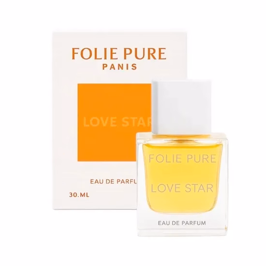 Perfume Folie Pure Love Star Eau de Parfum Feminino 30ML