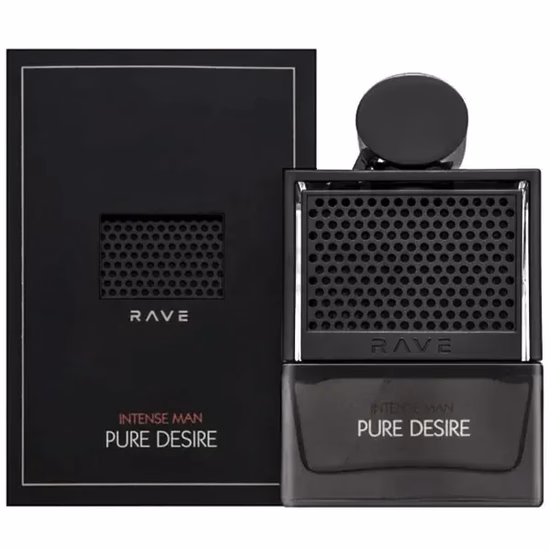 Perfume Lattafa Rave Pure Desire Intense Man Eau de Parfum Masculino 100ML