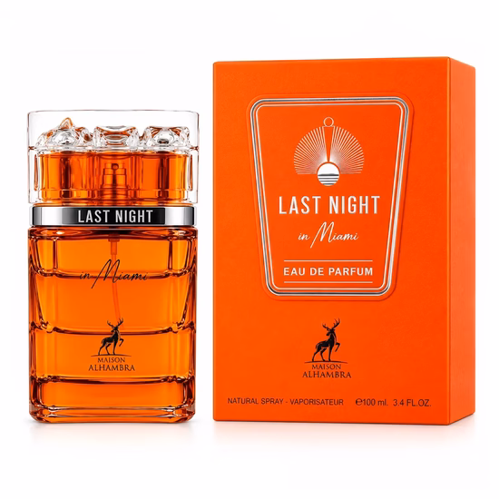 Perfume Maison Alhambra Last Night In Miami Eau de Parfum Unissex 100ML