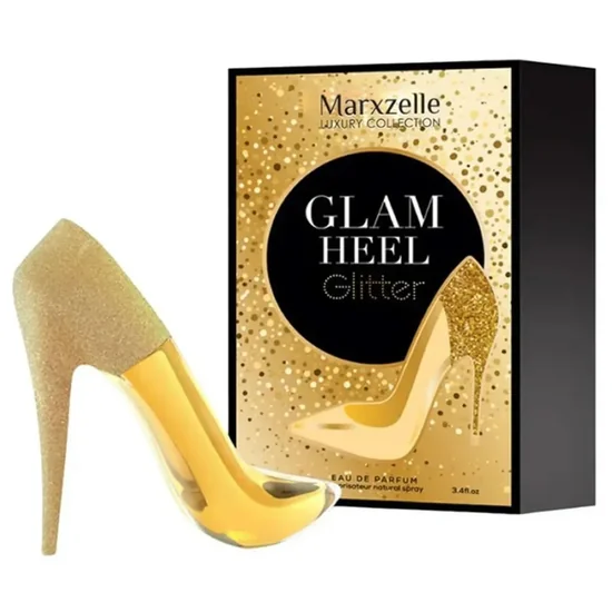 Perfume Marxzelle Glam Heel Glitter Eau de Parfum Feminino 90ML