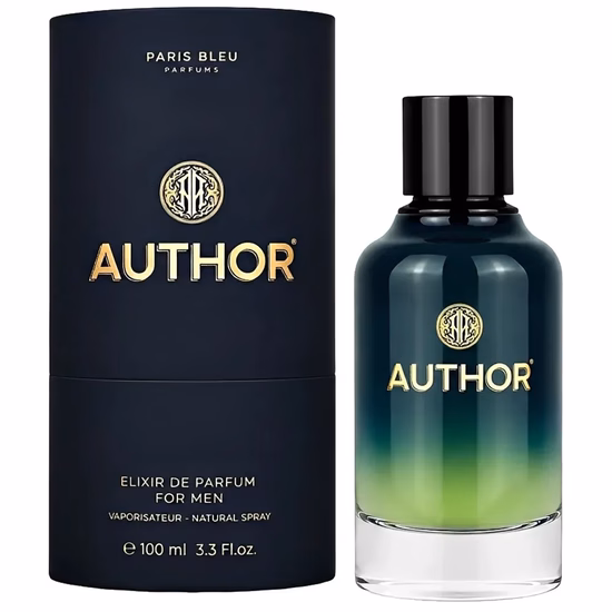Perfume Paris Bleu Author Elixir Parfum Masculino 100ML