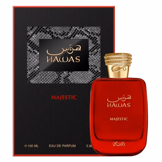 Perfume Rasasi Hawas Majestic Eau de Parfum Unissex 100ML