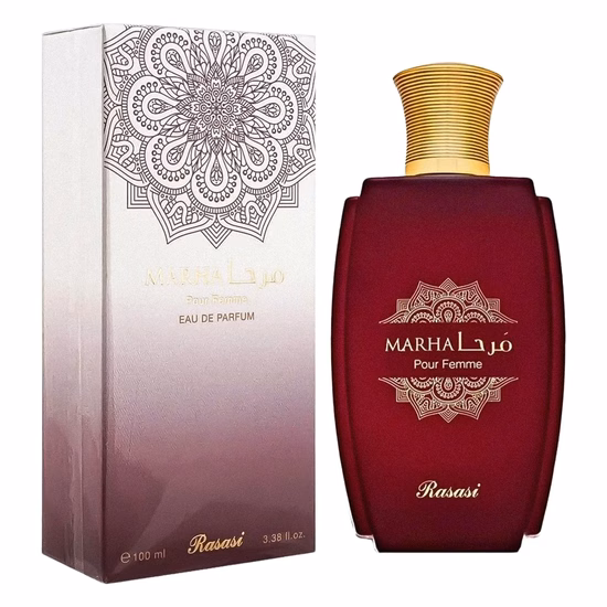 Perfume Rasasi Marha Pour Femme Eau de Parfum Feminino 100ML