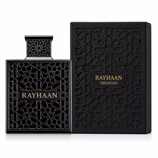 Perfume Rayhaan Obsidian Eau de Parfum Masculino 100ML
