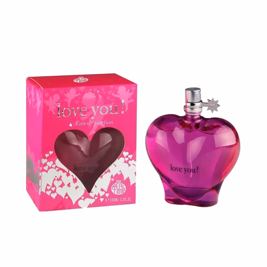 Perfume Real Time Love You Pink Eau de Parfum Feminino 100ML