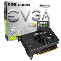Placa de Video EVGA GeForce GTX750TI 2GB DDR5 PCI-Express