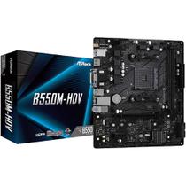 Placa Mãe Asrock B550M-HDV AMD Soquete AM4