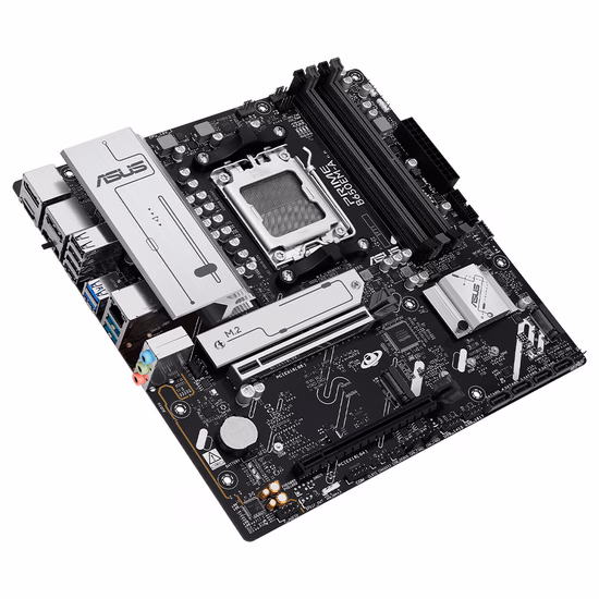 Placa Mãe Asus Prime B650EM-A AMD Soquete AM5 foto 1