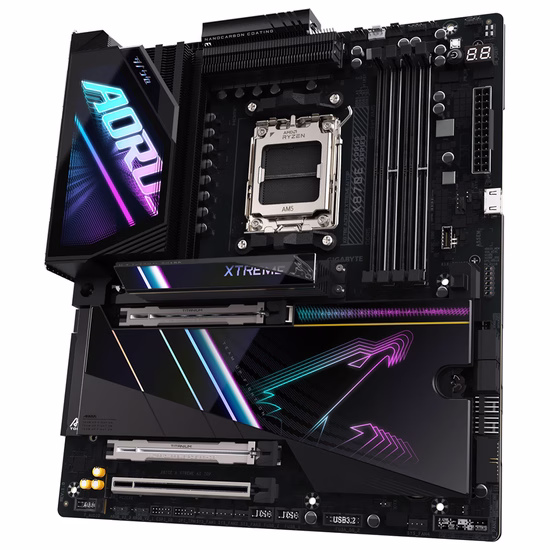 Placa Mãe Gigabyte X870E Aorus Xtreme Ai Top AMD Soquete AM5 foto 1