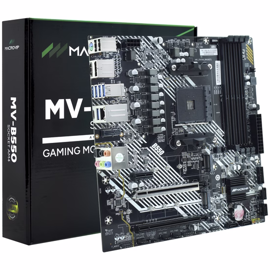 Placa Mãe Macrovip MV-B550 AMD Soquete AM4
