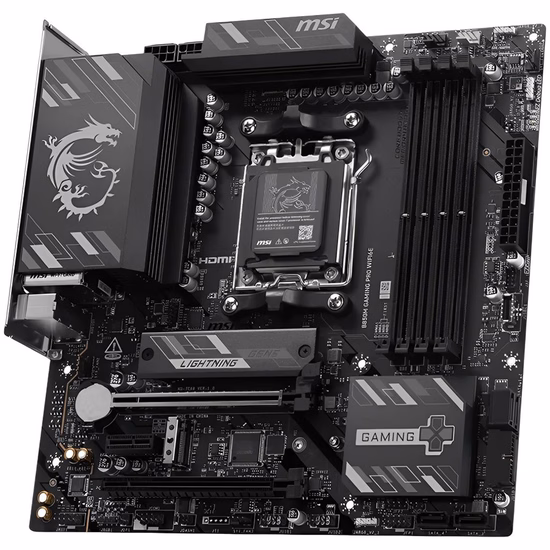 Placa Mãe MSI B850M Gaming Pro Wi-Fi 6E AMD Soquete AM5 foto 1
