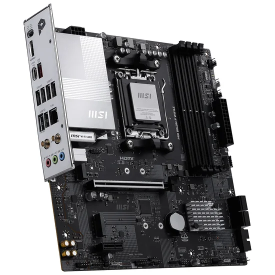 Placa Mãe MSI Pro B840M-P Wi-Fi 6E AMD Soquete AM5 foto 1