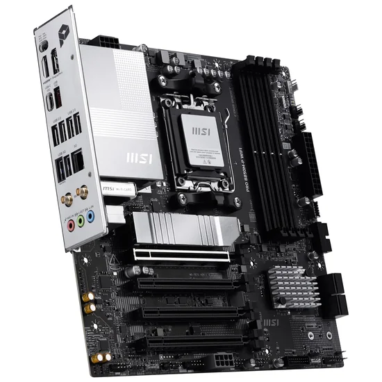 Placa Mãe MSI Pro B850M-P Wi-Fi AMD Soquete AM5 foto 2