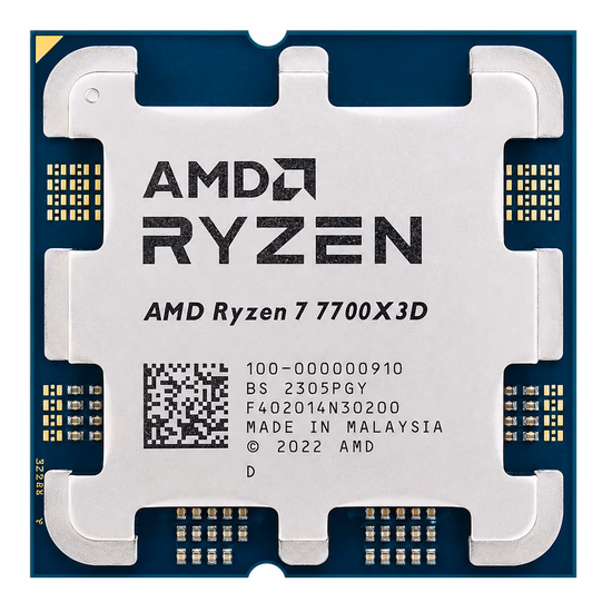 Processador AMD Ryzen 7 7700X3D 4.0GHz AM5 104MB foto 1