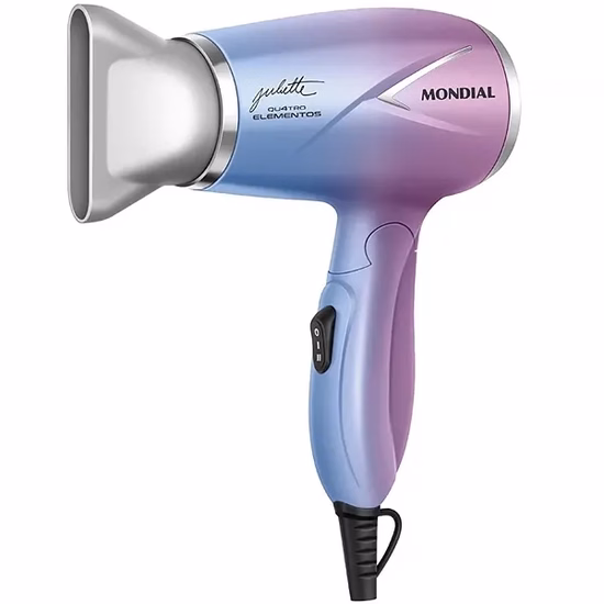Secador de Cabelo Mondial Juliette SCT-JU-03 Bivolt
