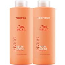 Shampoo e Condicionador Wella Invigo Nutri-Enrich 1L