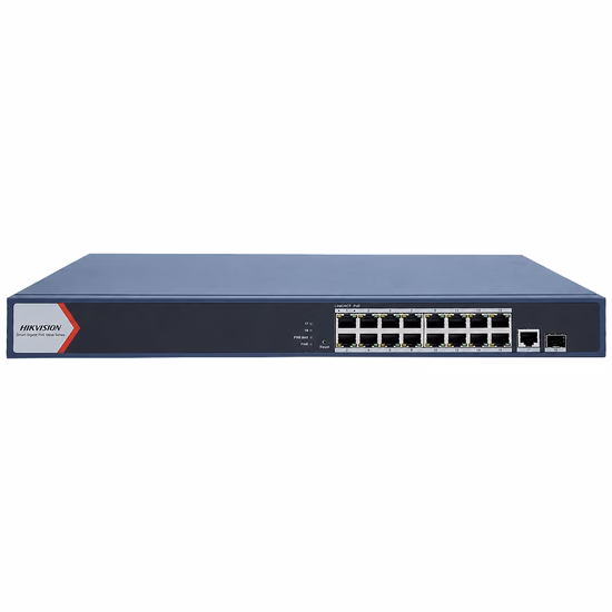 Switch Hikvision DS-3E1518P-EI/M - 16 Portas